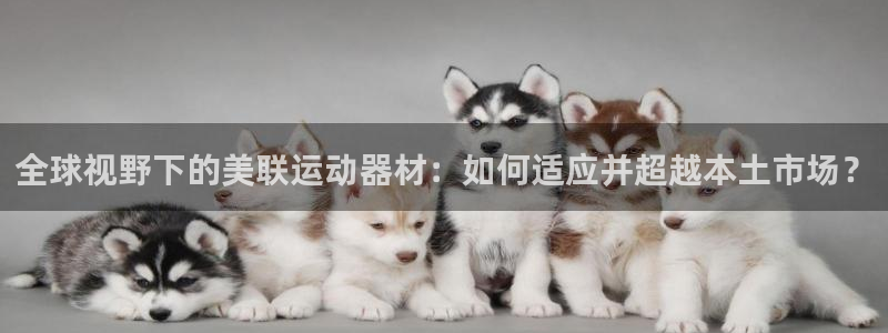 凯捷体育集团官网首页:全球视野下的美联运动器材:如何适应并超